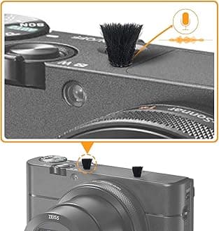 Fur Wind Muff Wind Cover, 10 PCS Camera Mic Windscreen for Sony RX1 RX10 RX100 Digital Compact Cameras Built-in Microphone Outdoor Wind Filter by SUNMON.