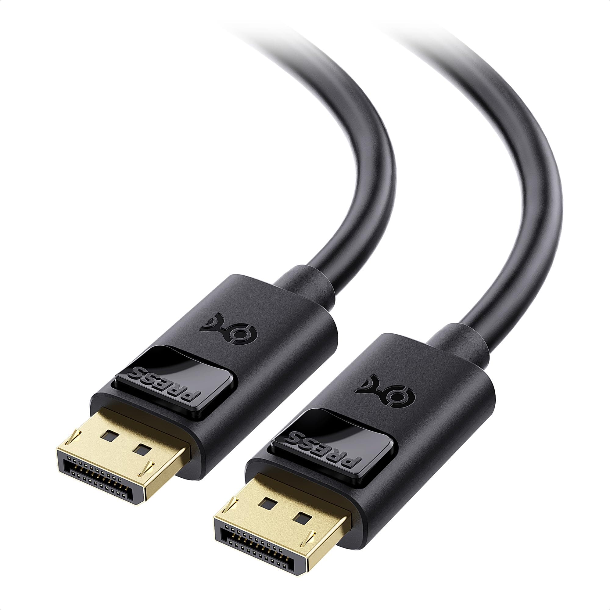 4K DisplayPort to DisplayPort Cable (DP to DP Cable, Display Port Cable) 6 Feet - 4K 60Hz, 2K 144Hz Monitor Support
