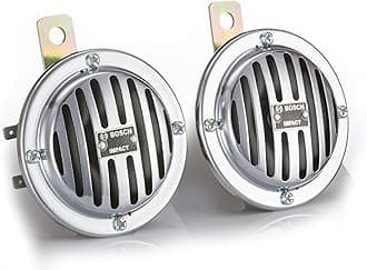 Bosch_FC4 Disc Horns_Horn_Silver_Colour_12 V_Set of 2_ For Car, LCV,3-Wheeler,Bike