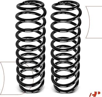 A-Premium 2Pcs Rear Suspension Coil Spring Set Compatible with Ford Mustang 2005 2006 2007 2008 2009 2010 4.0L 4.6L, Driver and Passenger Side, Replace# 5R3Z5560A, 5R3Z5560B