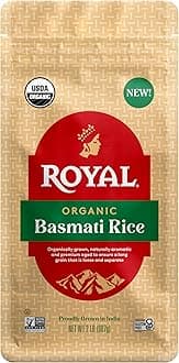 White Basmati Rice - Organic Long Grain Rice, 2 lb