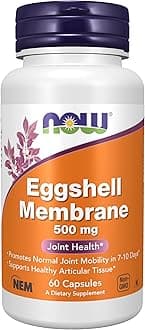 NOW Eggshell Membrane 500 mg,60 Veg Capsules