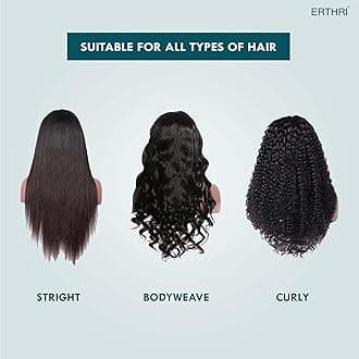 Erthri Unisex Bamboo Wooden Hair Brush, Natural Comb Paddle Detangling Hairbrush with Natural Bamboo Bristles with Round Tips, Perfect for Thick, Thin, Curly, Dry Hair, Gift Kit