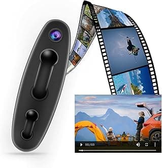 FUXGZ Mini Body Camera HD 1080P Video Recorder Nanny Cam with Motion Detectio...