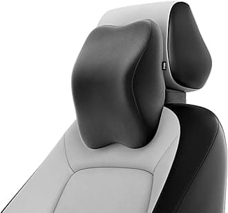 - Frido Ultimate Car Neck Rest Pillow | Ultrasoft Pillow for Comfortable Car Rides | Superior Neck Support Cushion | Relieves Neck Pain | Hi-Per Foam Head Rest Pillow with Washable Velvet Cover | Black