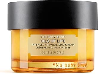 Oils of Life Intensely Revitalising Cream (1x 50ml), Nourishing Face Moisturiser for Women, Hydrating Day Cream with Seed Oils, 97% Natural Origin, Face Care for Mature Skin