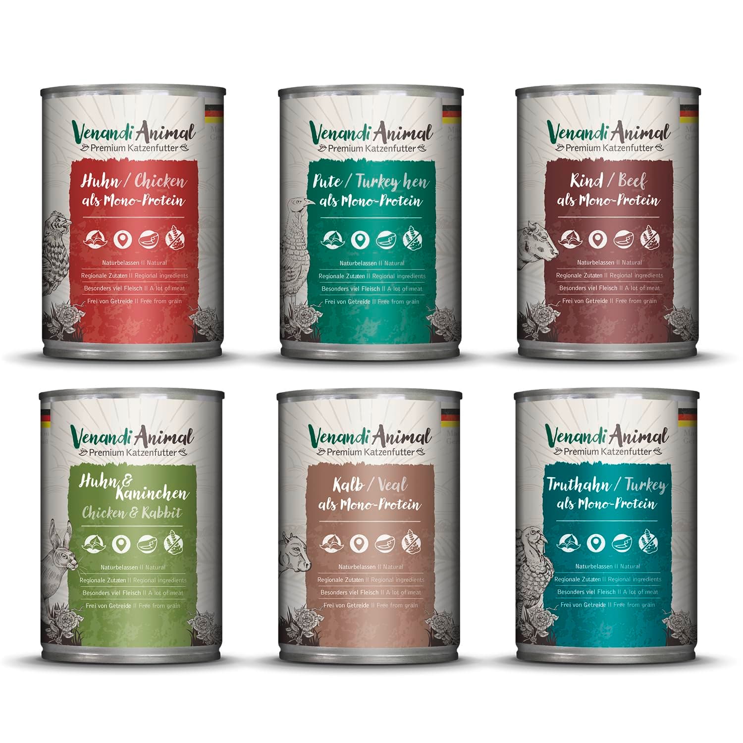 Venandi Animal - Trial package III 400g