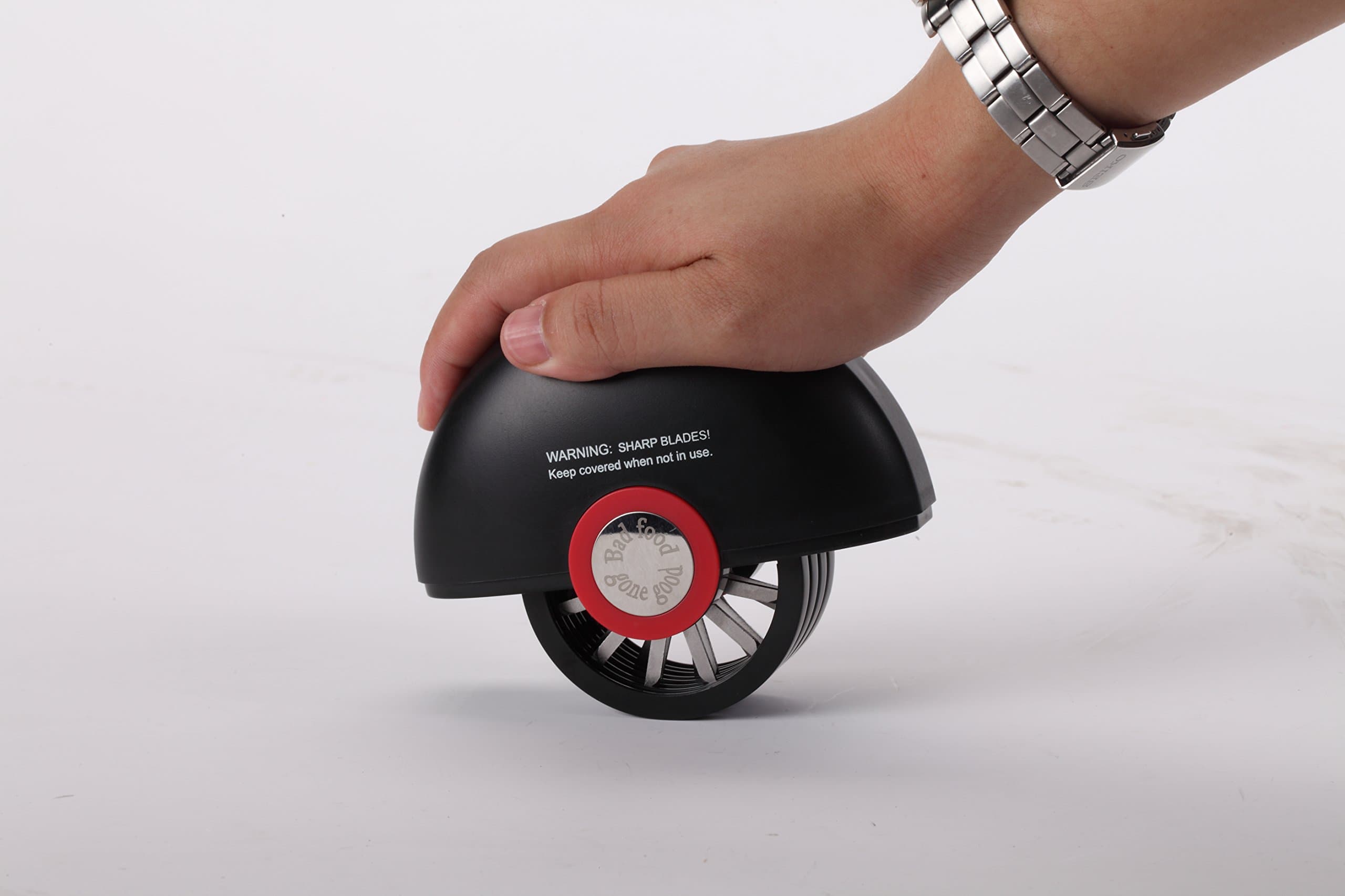 KingBeast Rolling Meat Tenderizer Tool | 36 Razor Sharp Stainless Steel Steak Tenderizer Knife Blades Perfectly Tenderizes Steak, Chicken, Beef, Pork, Fish | Incl. No Cut Safety Gloves