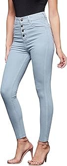 Miss Chase Women's Skinny Fit High Rise Jeans