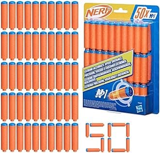 N Series N1 Darts for Blaster Toys for Kids, 50 Official N1 Foam Darts for Launchers