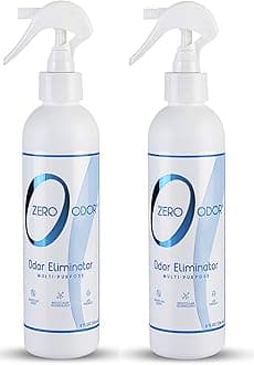 Zero Odor Multi-Purpose Household Odor Eliminator, Trigger Spray, 8oz Two Pack