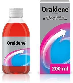 Mouthwash | Use at First Sign of Sore Throat | Medicated Mouthwash - Sore Throat Treatment for Adults | 200ml