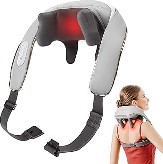 2025 Neck Massager for Pain Relief, Deep Tissue 6D Kneading with Heat, Cordless Neck & Shoulder Massage, Valentine Gift for Men & Women, H5 Mini