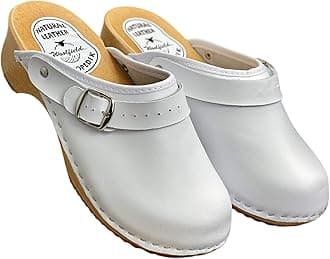 Urban Mule Clog | Original Handmade Wooden Leather Clog for Women | Multicolor