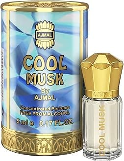COOL MUSK Attar | Floral & Citrus Fragrance | Unisex Non-Alcoholic | Long Lasting Attar Men & Women - 5 ML