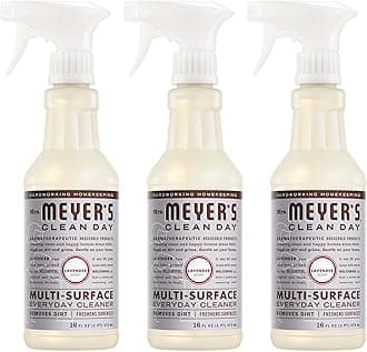 Mrs. Meyer’s Clean Day Multi-Surface Everyday Cleaner, Lavender, 16 ounce bottle (Pack of 3)