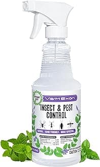 Peppermint Oil Insect & Pest Control Spray – 16oz Natural Plant-Based Bug Killer for Spiders, Ants, Flies, and Other Insects, Safe for Home & Kitchen Use