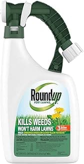 Roundup for Lawns₃ Ready-to-Spray, Tough Weed Killer for Use on Northern Grasses, 32 fl. oz.