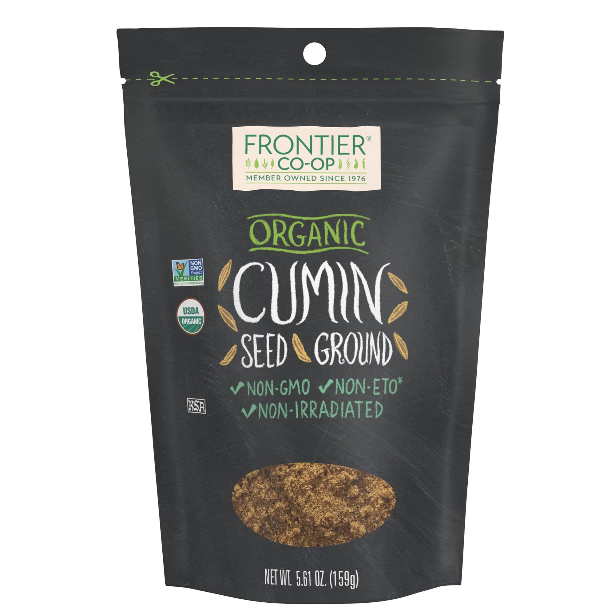 Organic Ground Cumin Seed 5.61oz Cumin Powder