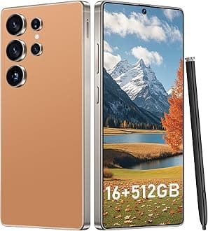 - I25 Ultra: Powerhouse 16GB/512GB, 2-Day 7000mAh Battery, Huge 6.99" Android 14 Phone w/Built-in Stylus - Your All-in-One Device The Superior Choice (Titanium Orange)
