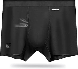 ABananaCover Premium Men's Naked Feeling Air Micro Modal Boxer Briefs 3" - 3X Softer Than Cotton - Snug-Fit Athleisure Trunks