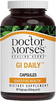 GI Daily - Gut Cleanse - Digestive Support - Intestinal, Overall Gut Support - Naturopath Formulated - Marshmallow Root, Slippery Elm Bark, Mullein Leaf - 90 Capsules - 45 Day Supply