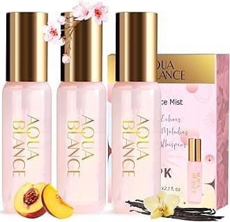 Body Spray for Women, Body Fragrance Mist Gift Set, 3-Pack, Each 60ml/2.1 FlOz, Travel Size Three Scents, Womens Body Spray
