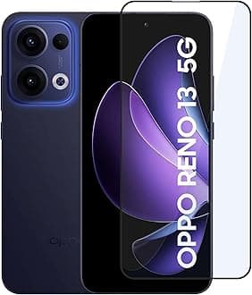 MoCoTech HD+ Edge-to-Edge Tempered Glass for Oppo Reno 13 5G – Full Screen Protector Guard, 9H, Anti-Scratch, Bubble Free, Case Friendly, Ultra Clear with Easy Installation Kit