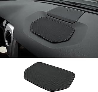 JDMCAR Upgraded Dashboard Mat Compatible with 2021 2020-2014 Toyota Tundra Accessories Silicone Material Dash Pad Liner(Black Trim)