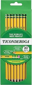 Dixon Wood Ticonderoga #2 Pencils 30 kg Yellow