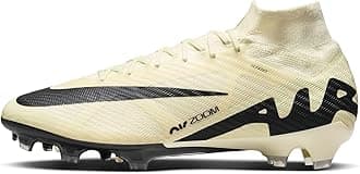 Superfly 9 Elite Mercurial Dream Speed FG High-Top Soccer Cleats (DJ4977-700, Lemonade/Black) Size 7.5