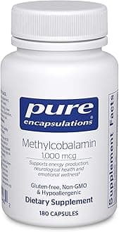 Pure Encapsulations - Methylcobalamin 1000 mcg 180 vcaps