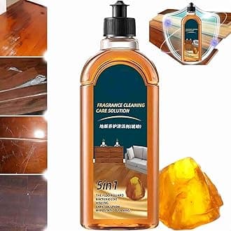 Floor Cleaner, Dual-Action Stain & Odor Remover,Powerful Decontamination Floor Cleaner, Multi-purpose Cleaning Concentrate for Wood, Tile Floors