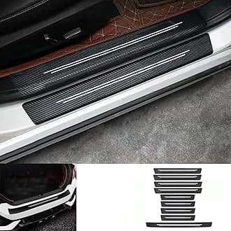 - Door sill Protector,Door sill Scratch Protection (Suitable for Most car Models),Anti-Scratch Protection Strips（9PC）