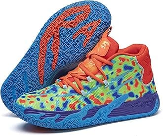 Men's Basketball Shoe Anti Slip Men's Basketball Shoe Men's Basketball Shoe Outdoor Sports Shoe(38 EU, F3)