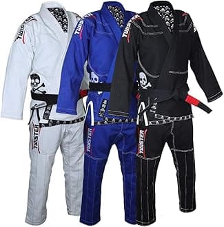 TWISTER FIGHT WEARTwister Progress 5.0 Brazilian Jiu Jitsu Gi IBJJF Approved Triple Stitches Reinforcement Preshrunk Pearl Weave 475gram