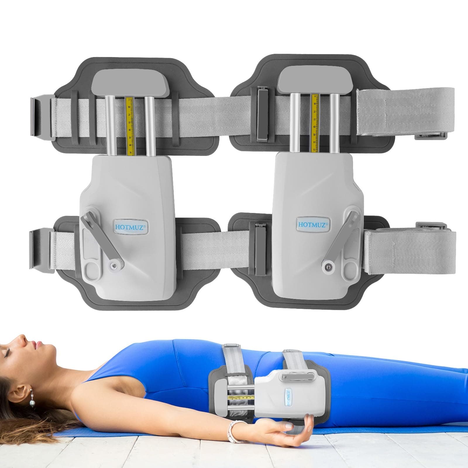 Professional Lumbar Traction Device,Herniated Disc Back Pain Relief Device,Back Stretcher for Lower Back Pain Relief,Spinal Decompression Devices,lumbar decompression belt