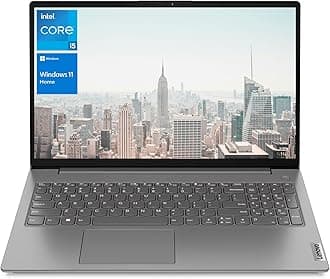 Lenovo V15 Gen 4 Business Laptop, 15.6" FHD Display, Intel Core i5-13420H, 16GB RAM, 512GB SSD, Webcam, HDMI, RJ-45, Wi-Fi 6, Windows 11 Home, Grey