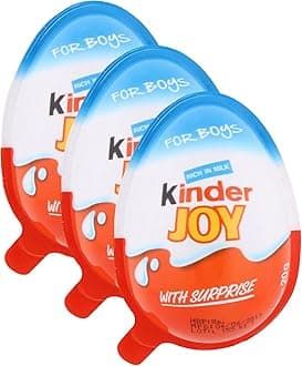 Hypercity Combo - Kinder Joy Chocolate Boys, 20g (Pack of 3) Promo Pack