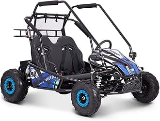 MotoTec Mud XL 60v 2000w Electric Go Kart Full Suspension Blue