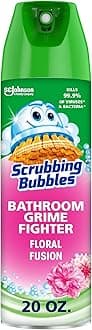 Scrubbing Bubbles Bathroom Grime Fighter Aerosol, 20 oz