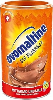OVOMALTINEof Switzerland Hot/cold chocolate hot/cold cocoa chocolate milk mix IMORTED from GERMANY-500 g