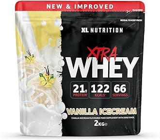 Whey Protein Powder | High Protein, Low Carbohydrates | 67 Servings, 2kg | Suitable for Vegetarians | Ideal for Muscle Building, Recovery Support (Vanilla Flavour)