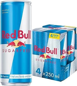 Energy Drink Sugar Free 250ml x4