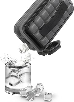 ICEBREAKER POP - 4 IN 1 - DISPENSER - MAKER - BIN - ICE PACK - Make And Serve Ice Without Ever Touching The Ice - The Sanitary Silicone Ice Tray for Freezer With Lid - Ice Cube Tray