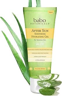 After Sun Soothing Hydrating Gel for Sensitive Skin Cucumber & Aloe - 8 fl. oz.