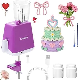 French Knitting Machine, Electric i Cord Knitting Machine, Knitting Mill i-Cord Knitter Machine, Automatic Knitting Wool to i-Cords, DIY Crochet Machine for Adults&Kids(Patented)