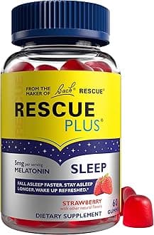 Plus Sleep Gummies, Strawberry,60 Count