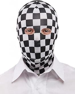 Unisex Spandex Zentai Hood Mask for Halloween Cosplay Costume Hood Open Face Faceless Mask