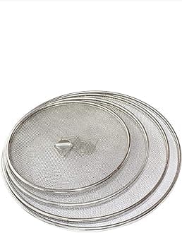 Royals Stainless Steel Pot, Vessel Net cover, Lid Kitchen Lid Utensil Cover Lid (Big Set (8inch,9inch))